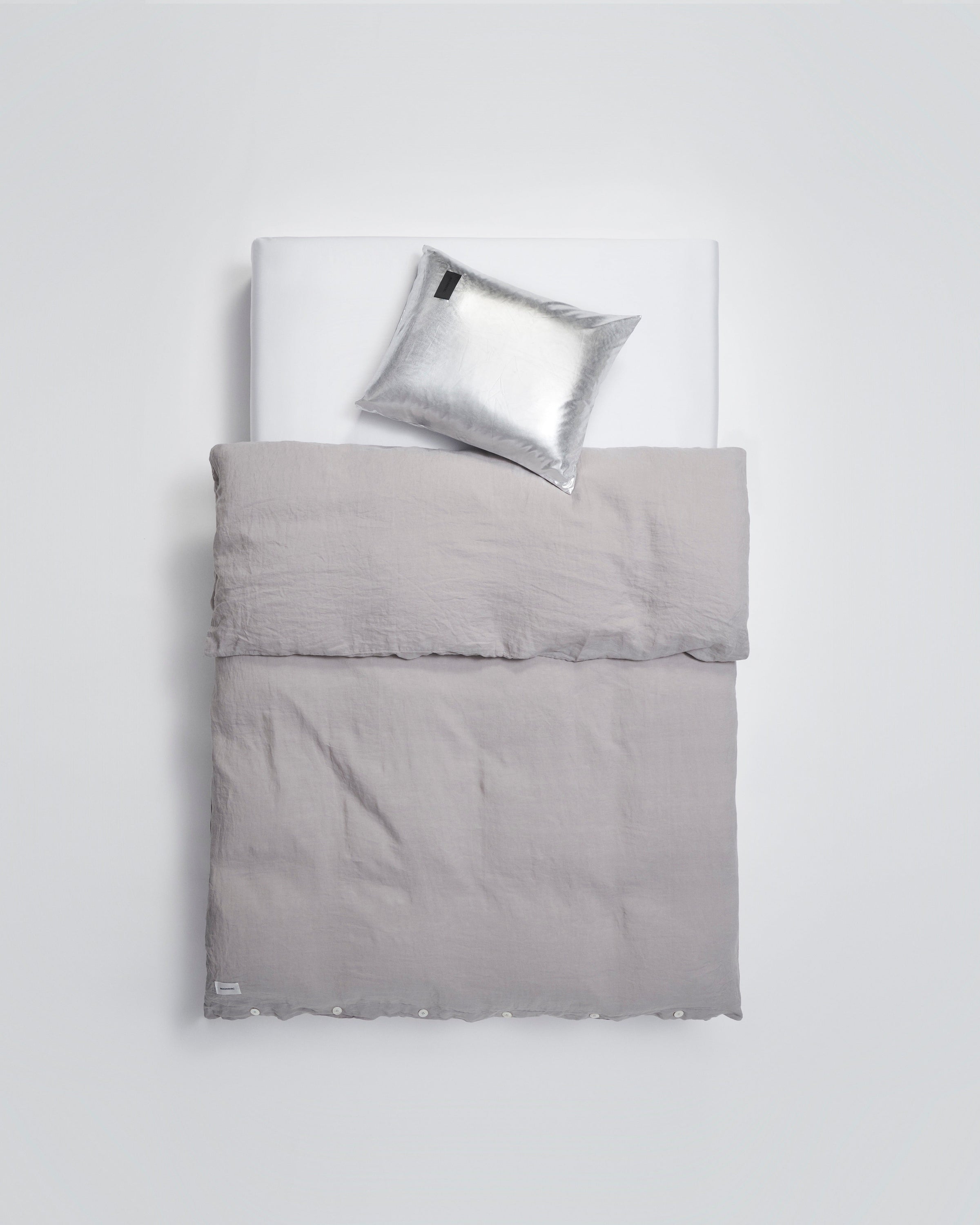 Mother duvet cover | Grey Linen